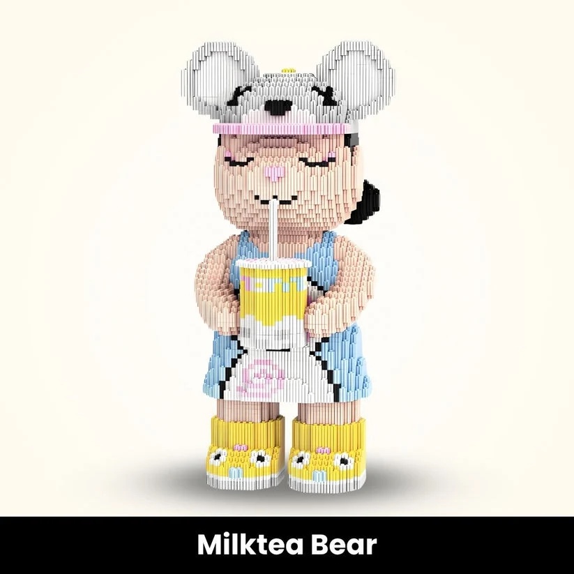 Milktea Bear KLIPS'IT