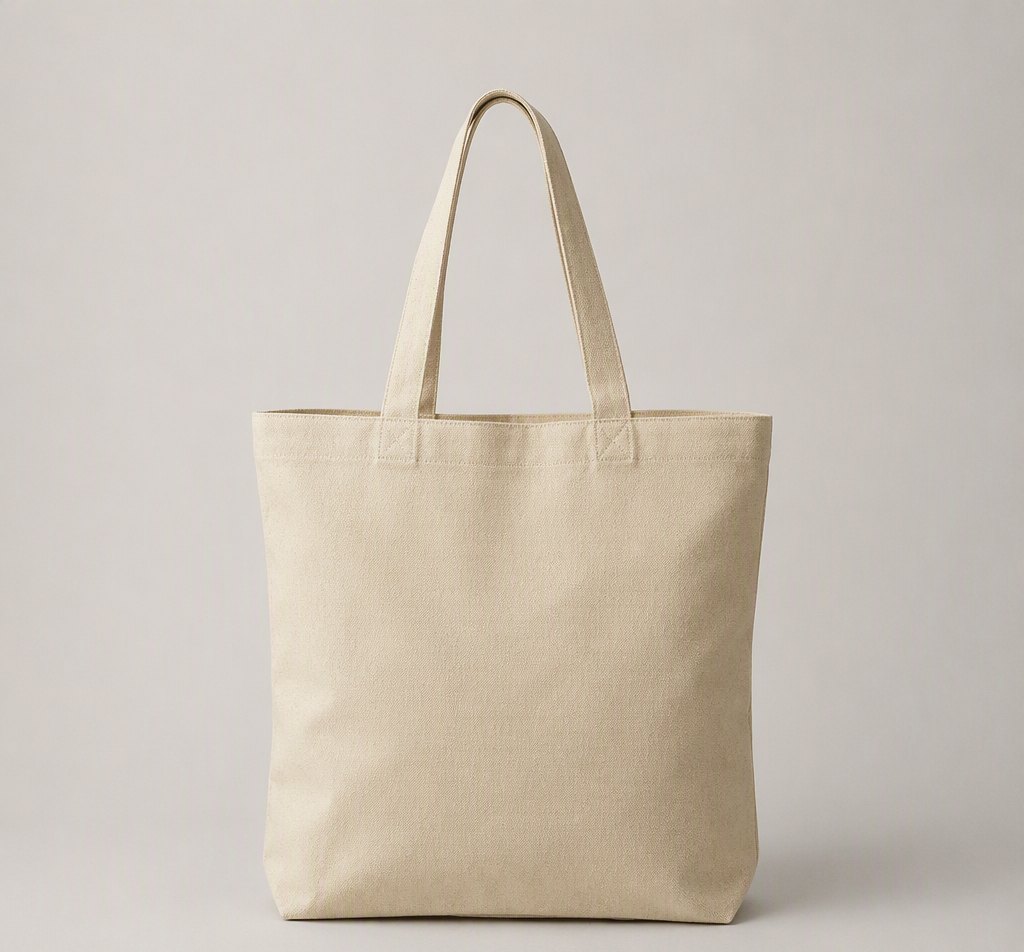 Tote bag promotionnel rangé